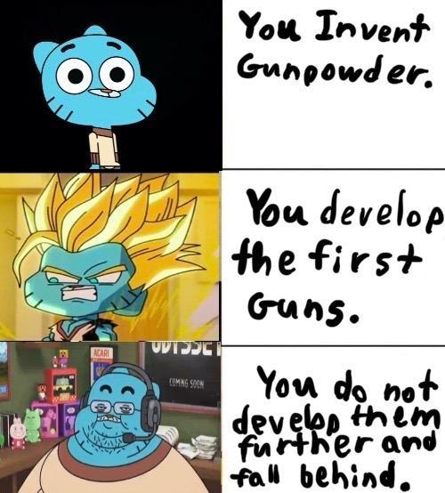 You Invent Gunpowder. UVTOOCH ACARI COMING SOON You develop the first Guns. You do not develop them further and fall behind.