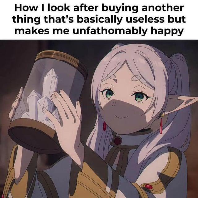 How I look after buying another thing that's basically useless but makes me unfathomably happy