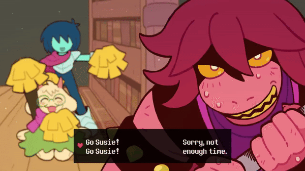 Go Susie! Go Susie! Sorry, not enough time.