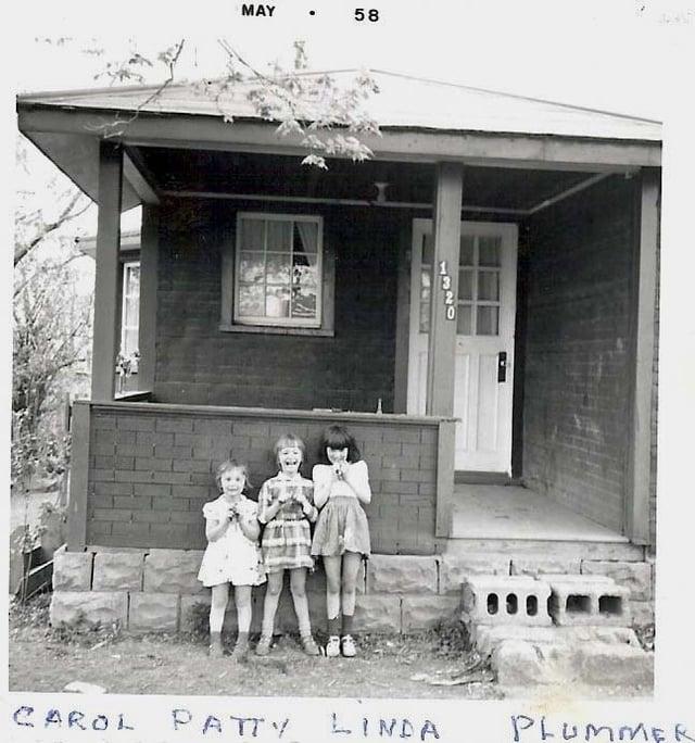 MAY 58 320 CAROL PATTY LINDA PLUMMER