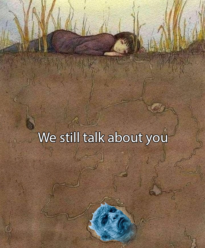 We still talk about you