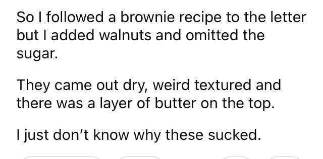 Cooking Gone Wrong, As Seen In 25 Recipe Reviews | Know Your Meme