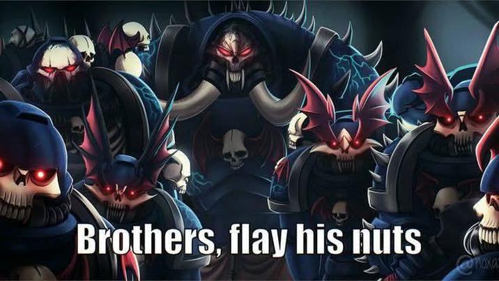 Brothers, flay his nuts Moxa