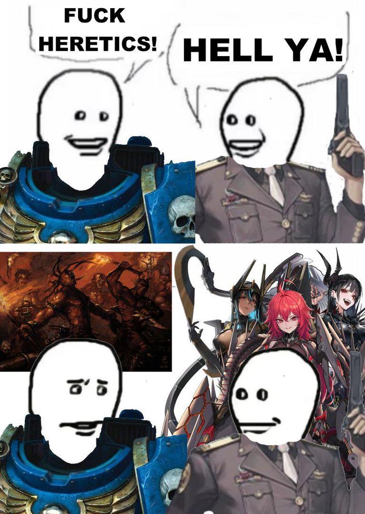 F--- HERETICS! HELL YA! 8'5