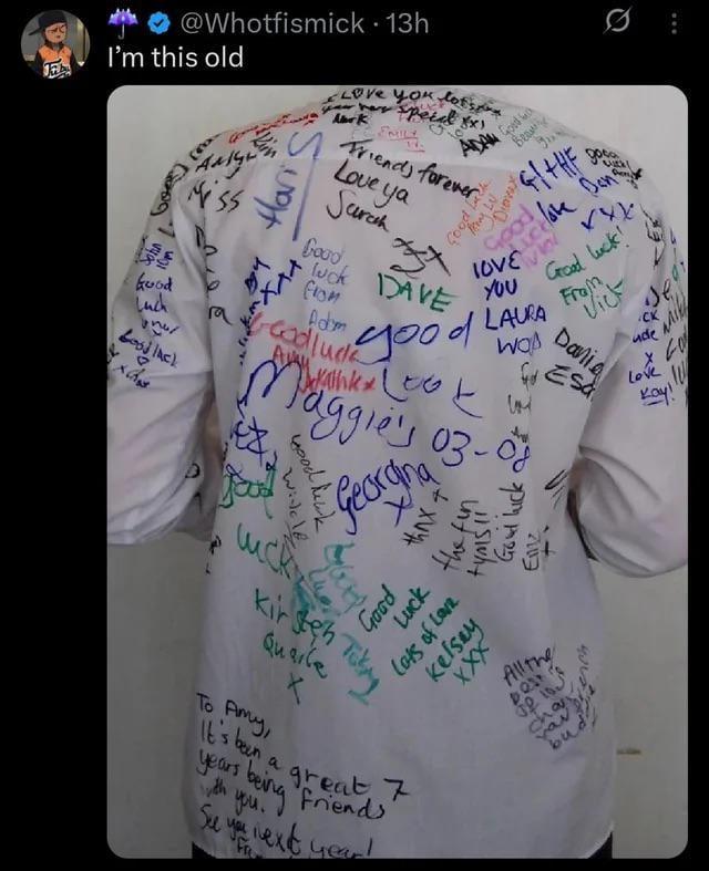 @Whotfismick. 13h Jab I'm this old Miss Good Luch ra Lost lack (Ch S Har LA www LOVE YOU lots speed *x) 9 Mark Friends forever Love ya Surch Good Good luck DAVE fron Adm Codluck Good Bea THE Good luck! LOVE YOU LAURA Was d W Dania Esa goo. Maggie's 03-08 Georgina Good luck se CK ude Loft Love Kay! Good thnx t' Luck the fin Lots of Love kelsey All the of 1 bud tymis!! Govt lick Eny wick kir teh Tiky Quarle X To Amy, It's been a years being friends' great 7 with you. See you next year! Fr