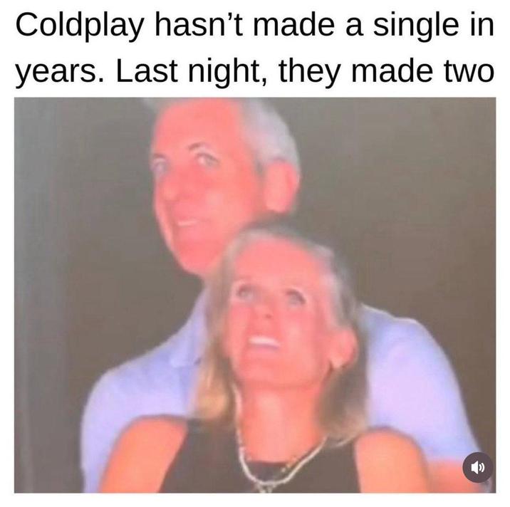 Coldplay hasn't made a single in years. Last night, they made two