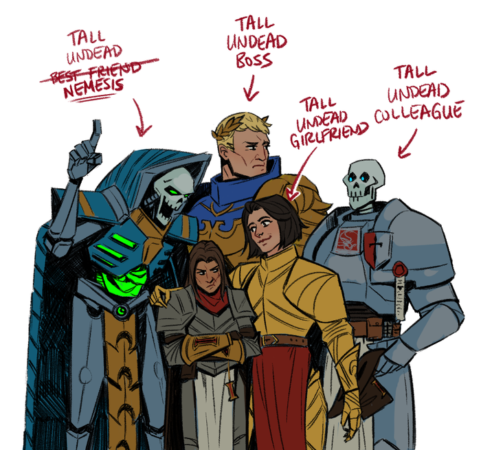 TALL UNDEAD BEST FRIEND NEMESIS פת TALL UNDEAD Boss TALL TALL UNDEAD GIRLFRIEND UNDEAD COLLEAGUE کے