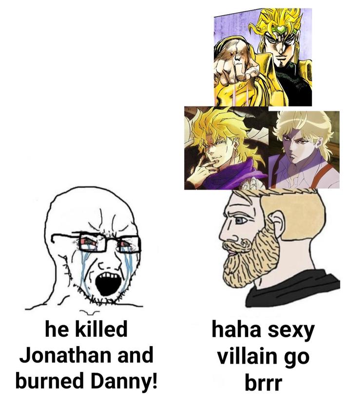 he killed Jonathan and burned Danny! haha sexy villain go brrr