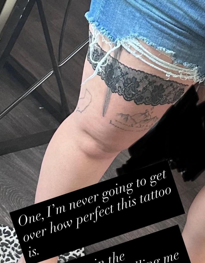One, I'm never going to get over how perfect this tattoo is. the 11 • me