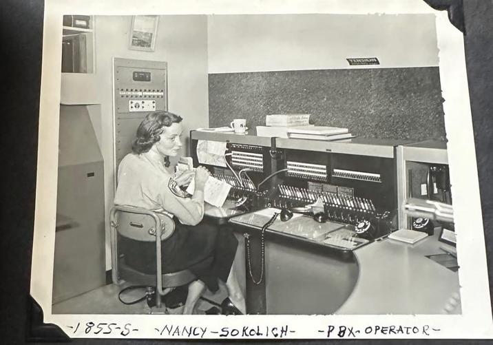 TENSION 1855-8-NANCY-SOKOLICH- -PBX OPERATOR-
