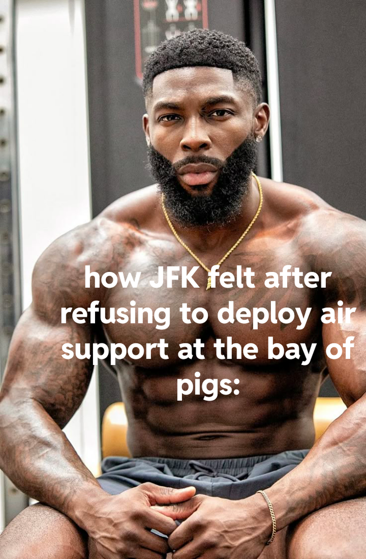how JFK felt after refusing to deploy air support at the bay of pigs: