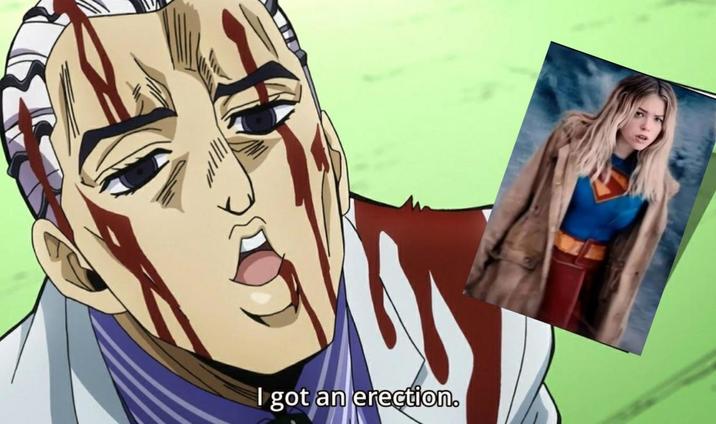 I got an erection.