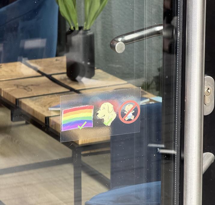 BASED
The sign welcomes LGBTQ+ patrons and dogs but prohibits babies/children.

My view: Businesses can set their own rules, but prioritizing pets over kids seems backwards—families drive society forward. If it's real, kudos for transparency, though it risks alienating many. 