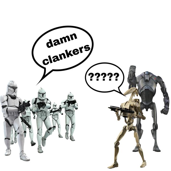 M 萨 damn clankers ?????