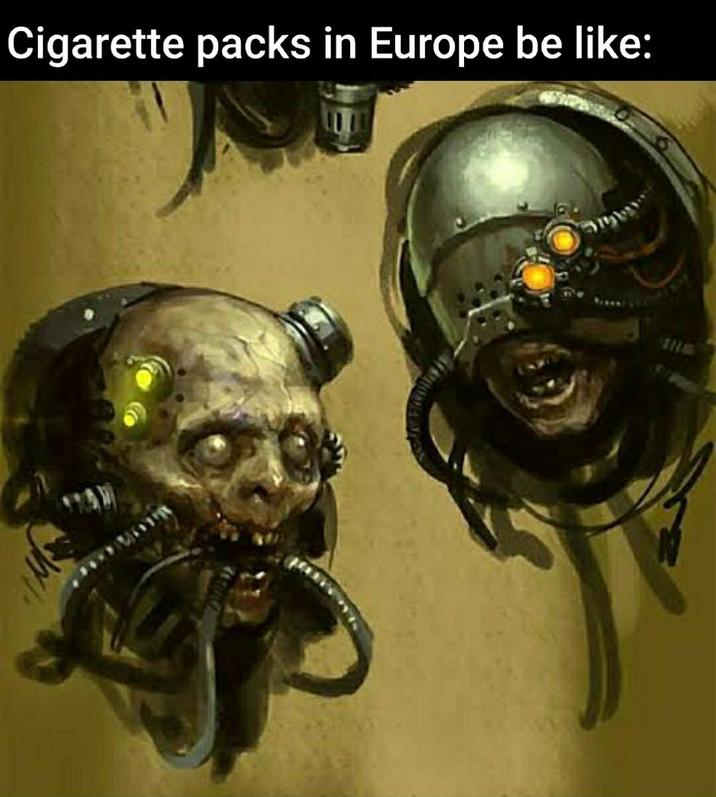 C-------- packs in Europe be like: