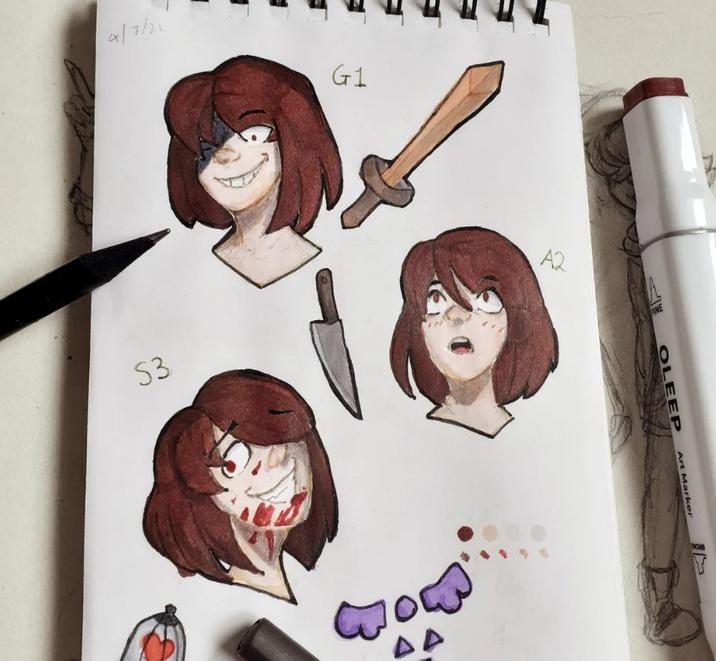 4/7/21 G1 ες A2 OLEEP Art Marker