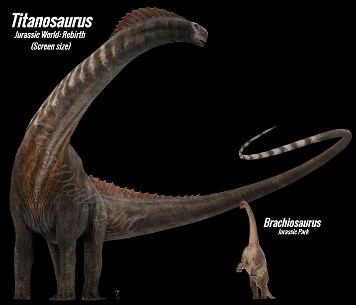 Titanosaurus Jurassic World: Rebirth (Screen size) Dark Brachiosaurus Jurassic Park