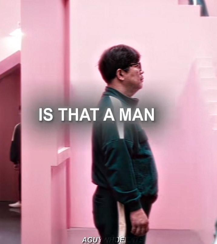 IS THAT A MAN AGUY WHDELTS