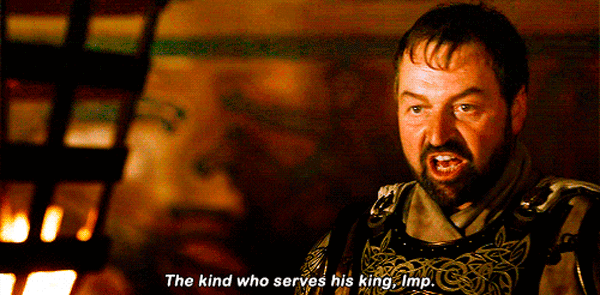 The kind who serves his king, Imp.