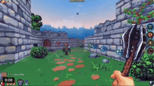 July 22nd, 2025 tweet by @wizordum Several indie video game developers posted clips from their own upcoming pixel art and RPG fantasy inspired video games in response to an AI generated video posted by @de5imulate, including _Wizordum_, who gathered over 16,000 likes in a day.