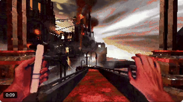 July 22nd, 2025 tweet by @Housefiregames Several indie video game developers posted clips from their own upcoming pixel art and RPG fantasy inspired video games in response to an AI generated video posted by @de5imulate, including @Housefiregames, who gathered over 11,000 likes in a day.