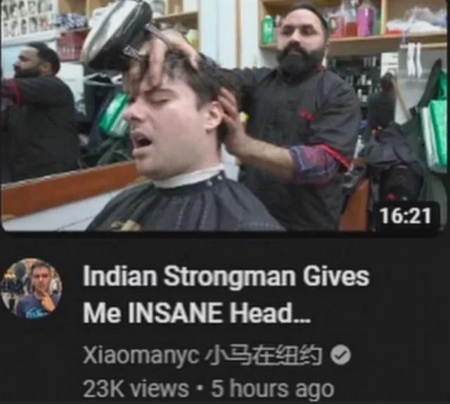 Indian Strongman Gives Me INSANE Head... Xiaomanyc 小马在纽约 23K views • 5 hours ago 16:21