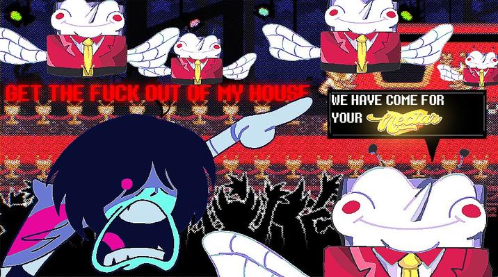 GET THE F--- OUT OF MY HOUSE WE HAVE COME FOR YOUR