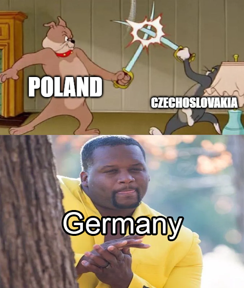 POLAND CZECHOSLOVAKIA Germany