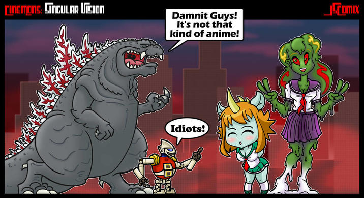 CINEMONS: SINGULAR VISION Damnit Guys! It's not that kind of anime! Idiots! XIWO.S 中