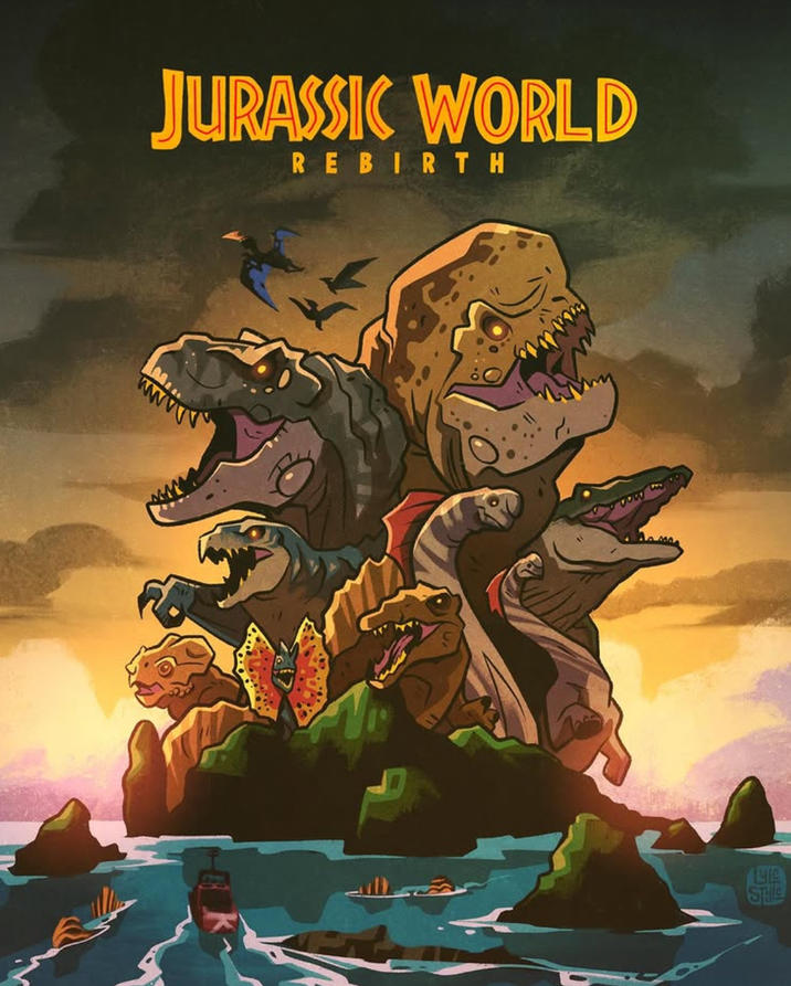 JURASSIC WORLD REBIRTH www Lyre STYLE