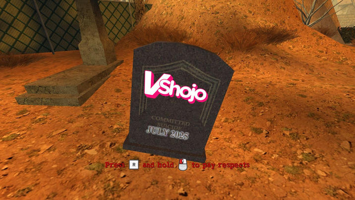 VShojo COMMITTED SUICIDE JULY 2025 0 PressR Rand hold to pay respects