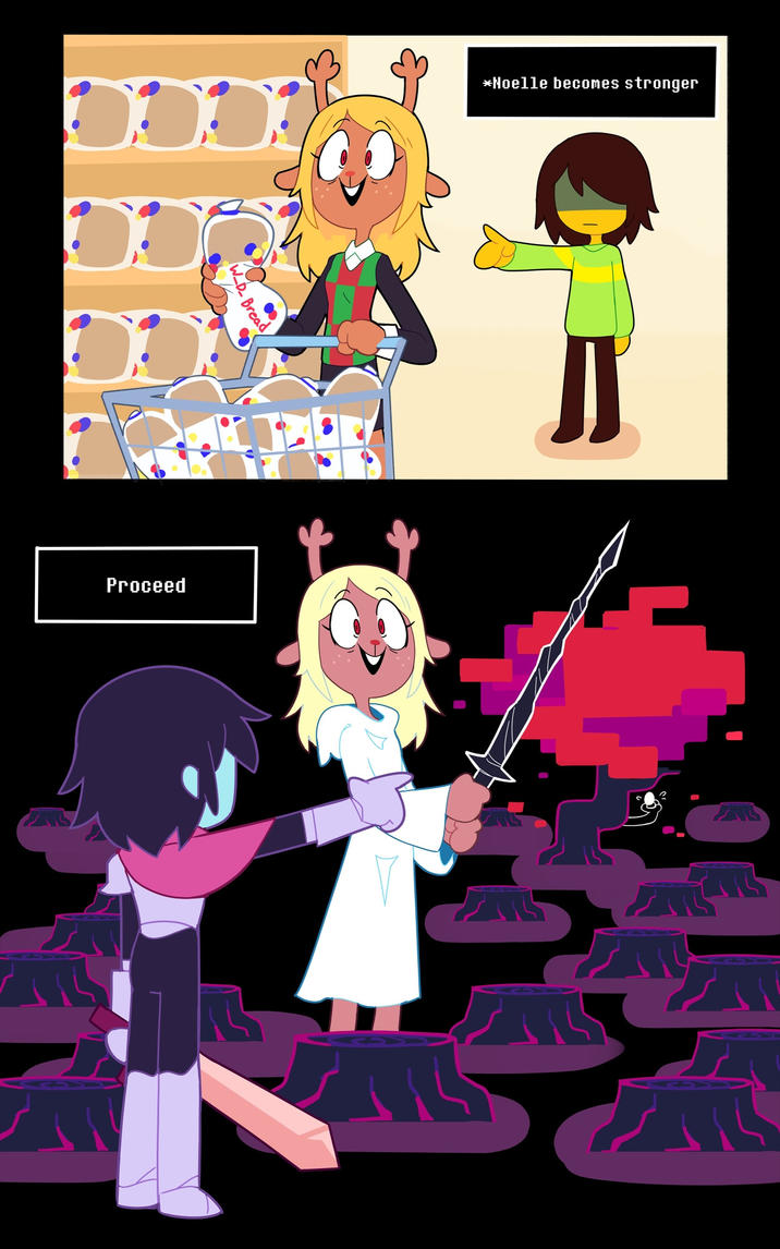 Bread Proceed R *Noelle becomes stronger