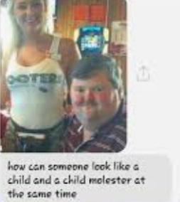 COOTER how can someone look like a child and a child molester at the same time