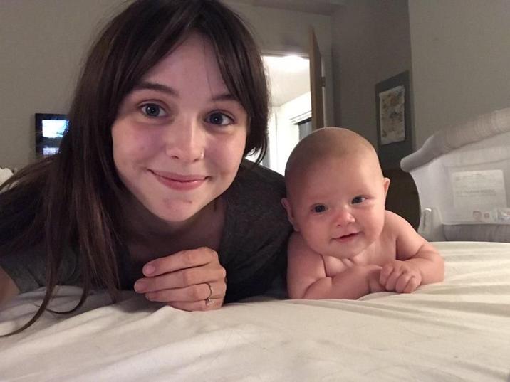 A photo of "influencer":https://knowyourmeme.com/memes/social-media-influencer Acacia Clark and her baby lying on a bed and taking a "selfie":https://knowyourmeme.com/memes/selfie. Clark looks young in the photo and it became the subject of viral "discourse":https://knowyourmeme.com/memes/discourse-slang on "Twitter / X":https://knowyourmeme.com/memes/sites/twitter-x in July 2025, when someone captioned it, "Men only want one thing."