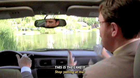 THIS IS THE LAKE!!! Stop yelling at me!