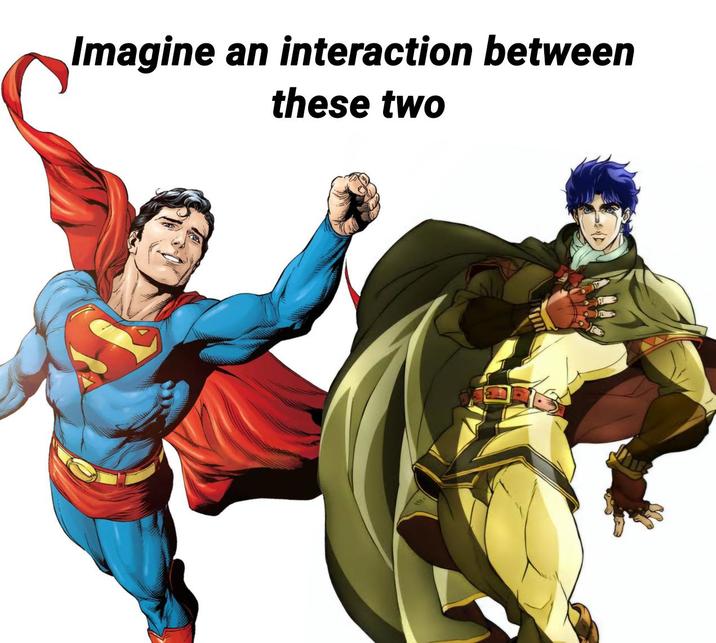 Imagine an interaction between these two