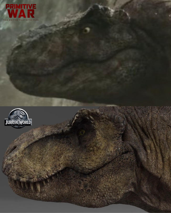 PRIMITIVE WAR THIS AIN'T NO WALK IN THE PARK JURASSIC WORLD