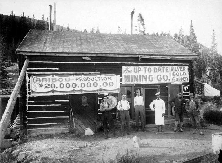 CARIBOU-PRODUCTION $20.000.000.00 GOLD The UP TO DATE SILVER MINING GO. COPPER T