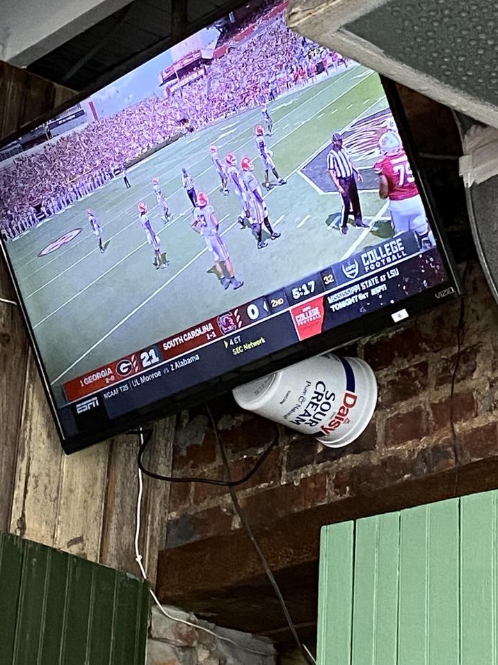 1 GEORGIA 21 SOUTH CAROLINA 02 5:17 32 ESP NCAAF T25 UL Monroe vs 2 Alabama 4ET SEC Network COLLEGE COLLEGE FOOTBALL MISSISSIPPI STATE AT LSU TONIGHT GET cont Pure &N CREAM SOUR Daisy 75 VIZIO