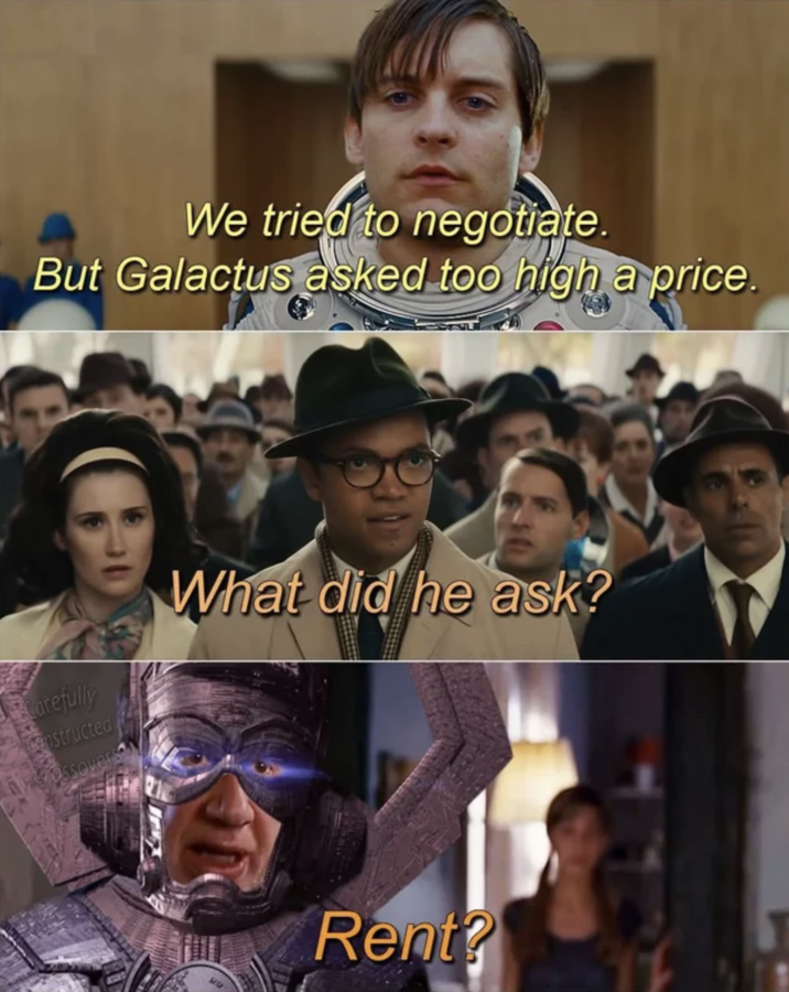 July 22nd, 2025 post on /r/marvelmemes Redditor /u/thatpoliteboi posted a version of the Galactus Asked Too High a Price meme, editing Reed Richards into Toby Maguire as Peter Parker from _Spider-Man_. The post gathered over 8,000 upvotes in a week.