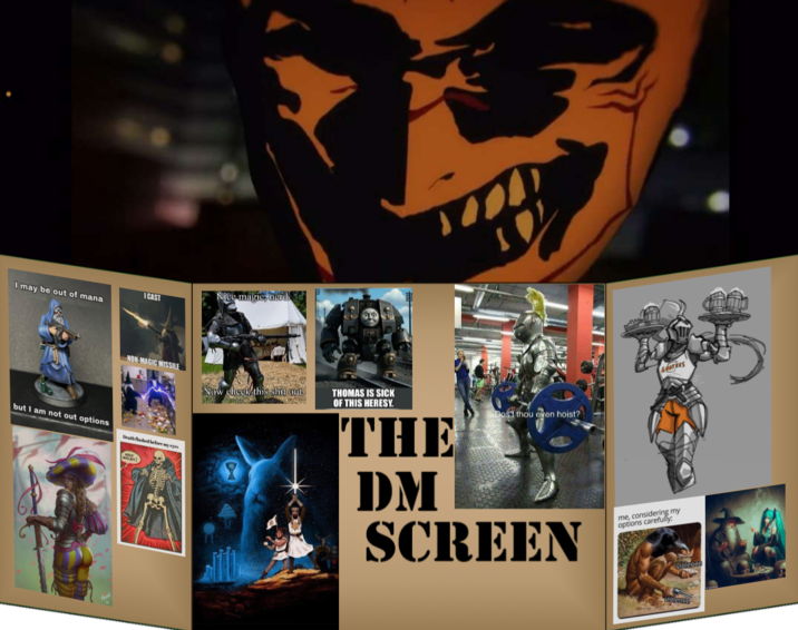 I may be out of mana ICAST Nice magic, nerd NON-MAGIC MISSILE Now check this s--- out but I am not out options Death flashed before my eyes THES THOMAS IS SICK OF THIS HERESY. THE Dos't thou even hoist? DM SCREEN me, considering my options carefully: