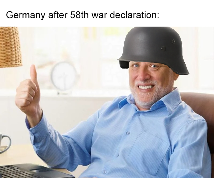 Germany after 58th war declaration: