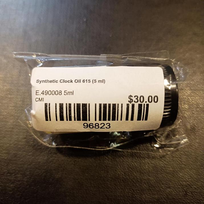 Synthetic Clock Oll 615 (5 ml) E.490008 5ml CMI 96823 $30.00