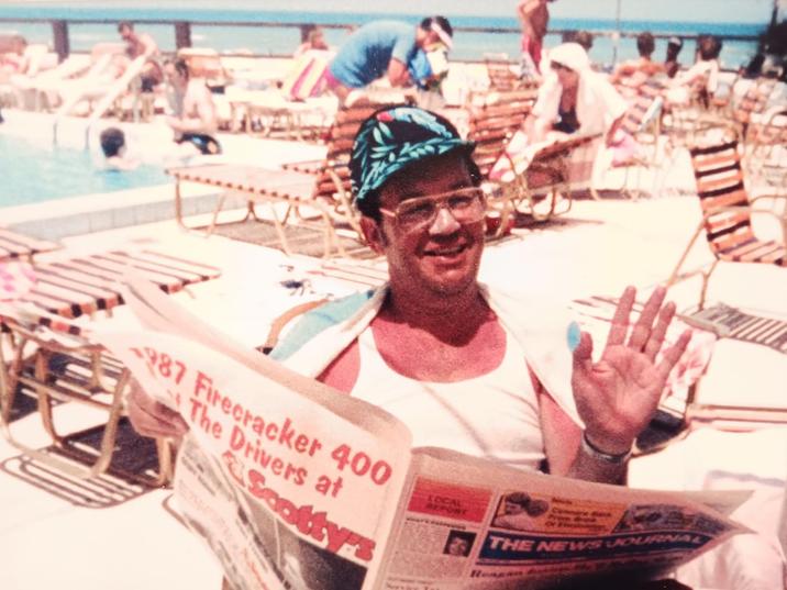 987 Firecracker 400 The Drivers at Scotty LOCAL REPORT THE NEWS JOURNAL Reagan