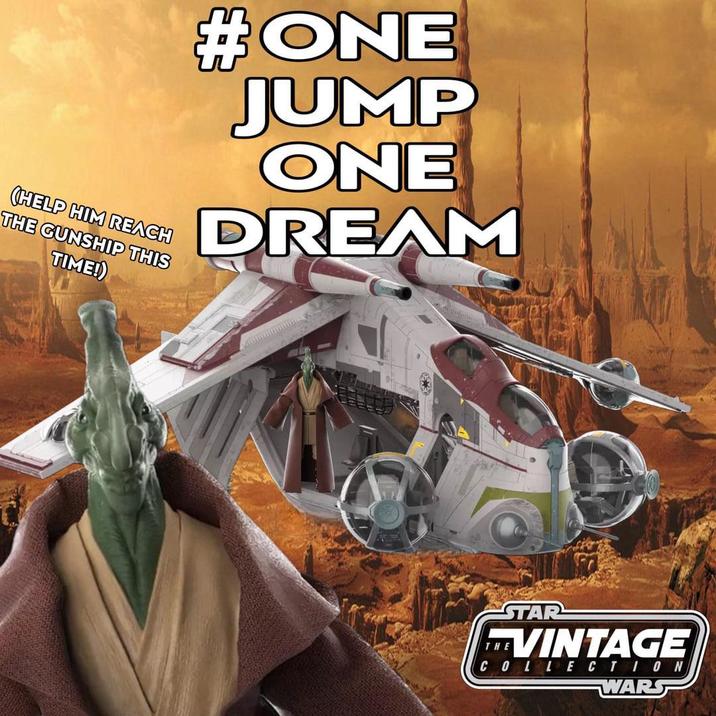 (HELP HIM REACH THE GUNSHIP THIS TIME!) #ONE JUMP ONE DREAM TH STAR VINTAGE COLLECTION WARS