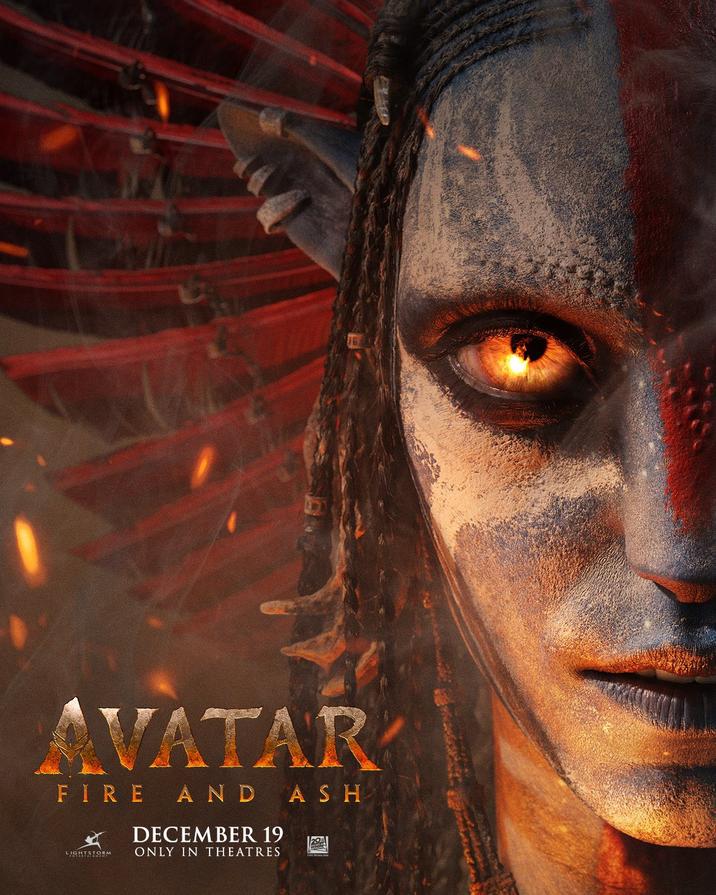 AVATAR FIRE AND ASH DECEMBER 19 LIGHTSTORM ONLY IN THEATRES 20