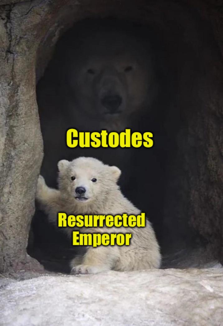 Custodes Resurrected Emperor
