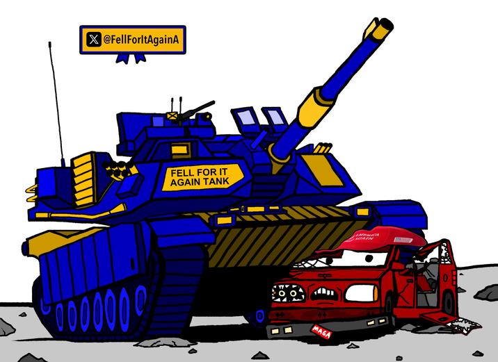 @FellForltAgainA FELL FOR IT AGAIN TANK 0000000 00 MAGA AMERICA AGAIN