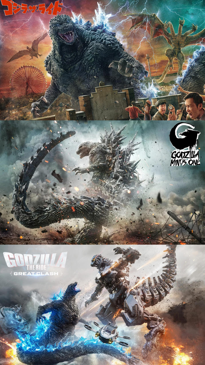 シラサライド GODZILLA THE RIDE (GREAT CLASH) GODZILLA MINUS ONE