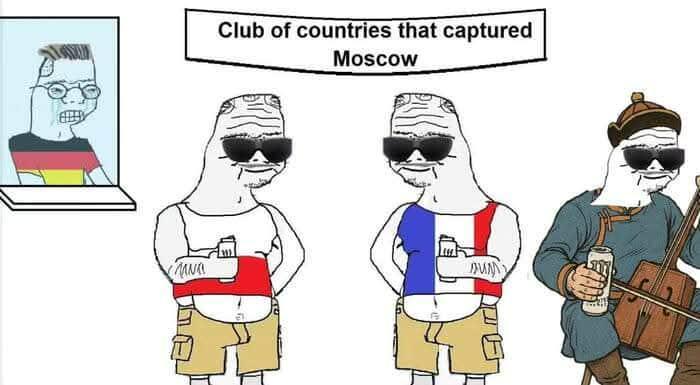 MANA Club of countries that captured Moscow